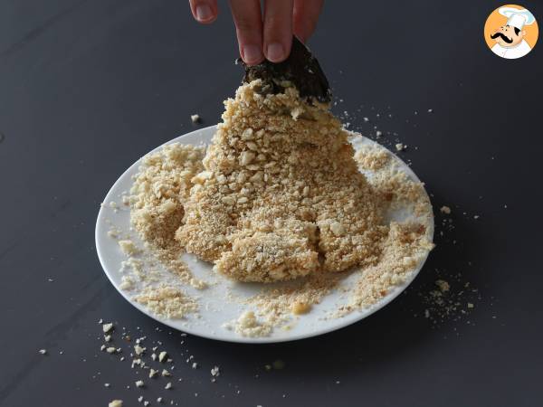 Panierowany bakłażan z bułką tartą panko w stylu japońskiego curry katsu, ale wegetariański - Przygotowanie krok 8