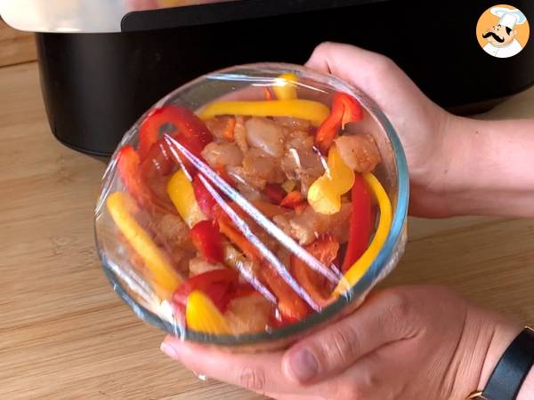 Fajitas w frytkownicy powietrznej: pyszne nadzienie w mgnieniu oka! - Przygotowanie krok 3