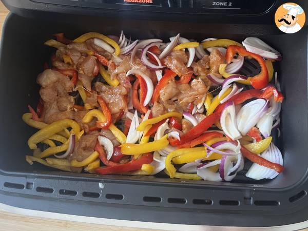 Fajitas w frytkownicy powietrznej: pyszne nadzienie w mgnieniu oka! - Przygotowanie krok 4