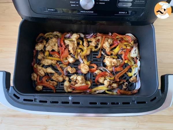 Fajitas w frytkownicy powietrznej: pyszne nadzienie w mgnieniu oka! - Przygotowanie krok 5