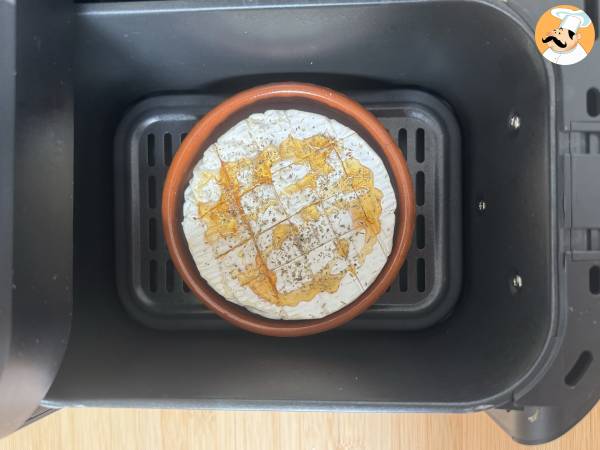 Pieczony ser camembert w frytkownicy powietrznej! - Przygotowanie krok 4