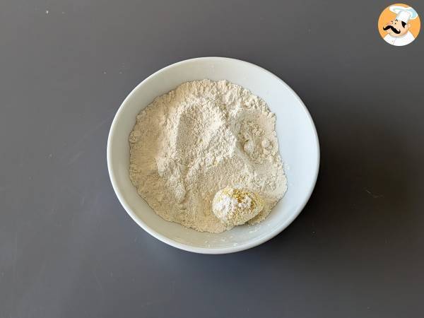 Mozzarelline we frytkownicy powietrznej - Przygotowanie krok 3