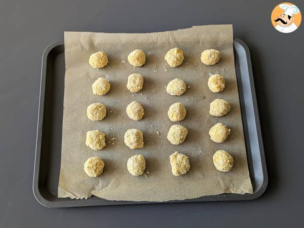 Mozzarelline we frytkownicy powietrznej - Przygotowanie krok 6