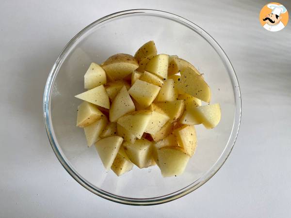 Ziemniaki pieczone w frytkownicy powietrznej - Przygotowanie krok 2