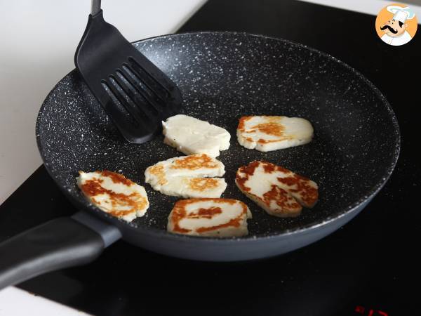 Gyros z halloumi, wegetariańska wersja greckiej kanapki! - Przygotowanie krok 4