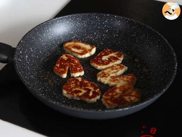 Gyros z halloumi, wegetariańska wersja greckiej kanapki! - Przygotowanie krok 5