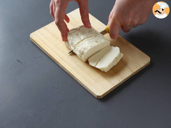 Halloumi z miodem grillowane w frytkownicy powietrznej - Przygotowanie krok 1