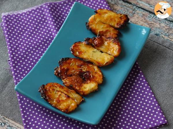 Halloumi z miodem grillowane w frytkownicy powietrznej - Przygotowanie krok 4