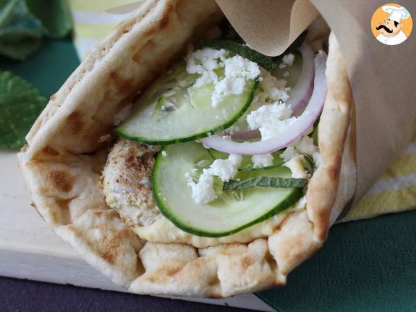 Gyros z kurczakiem - grecka kanapka, którą pokochasz! - Przygotowanie krok 8