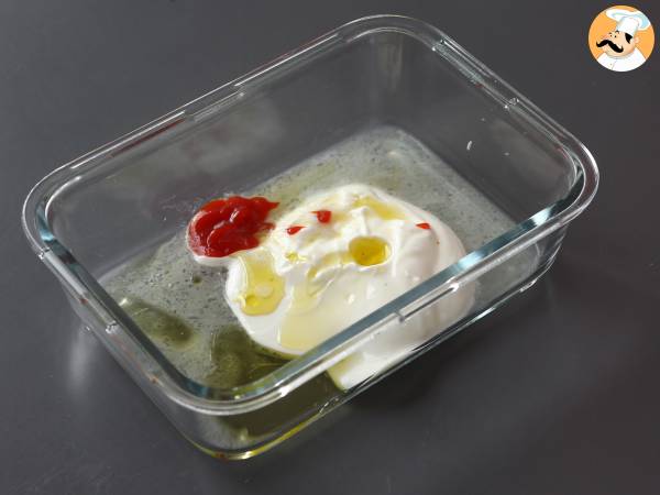 Gyros z łososiem, idealna grecka kanapka rybna na lato! - Przygotowanie krok 1