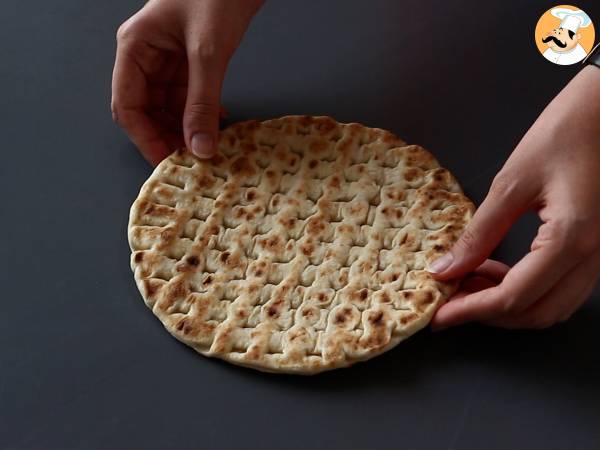 Gyros z łososiem, idealna grecka kanapka rybna na lato! - Przygotowanie krok 4