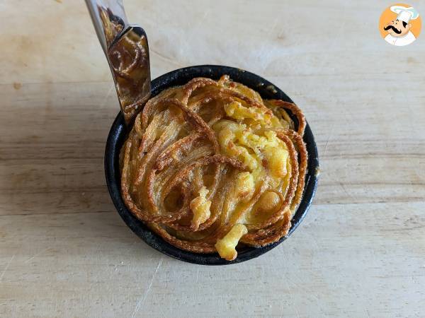 Omlet z makaronem w frytkownicy powietrznej - Przygotowanie krok 7