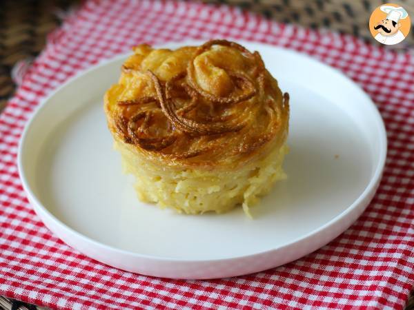 Omlet z makaronem w frytkownicy powietrznej - Przygotowanie krok 8