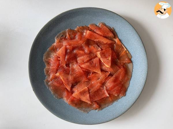 Carpaccio z arbuza: orzeźwiająca przystawka na lato - Przygotowanie krok 1