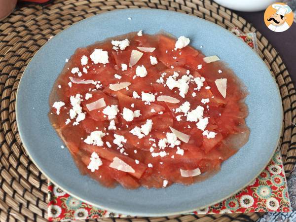 Carpaccio z arbuza: orzeźwiająca przystawka na lato - Przygotowanie krok 3