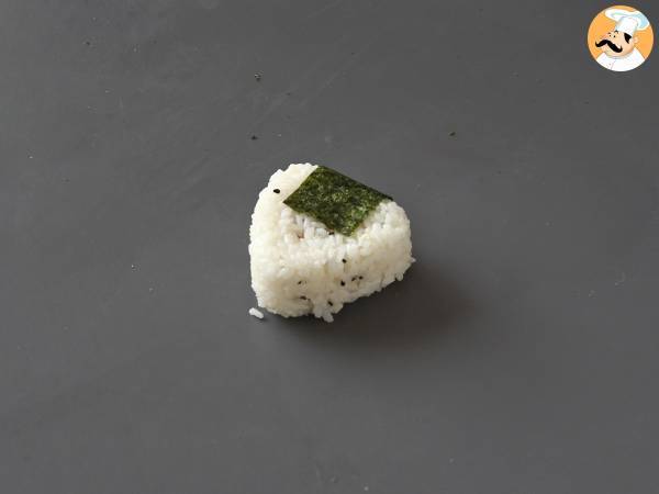Onigiri z tuńczykiem - japońska trójkątna kanapka ryżowa - おにぎり - Przygotowanie krok 10