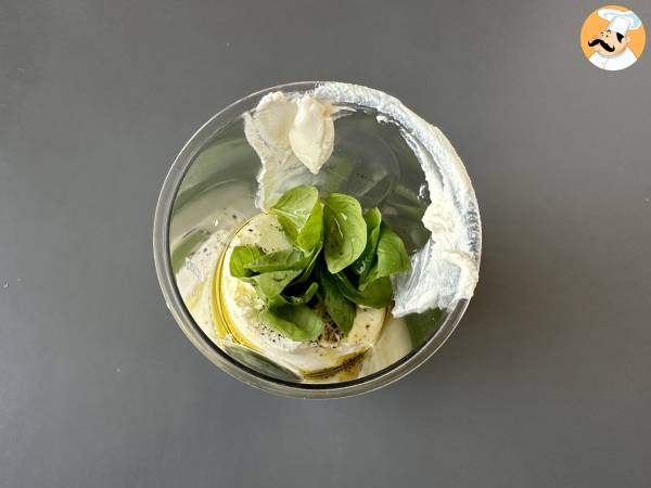 Makaron z ricottą i bazylią - Przygotowanie krok 3