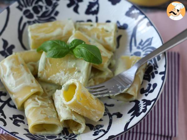 Makaron z ricottą i bazylią - Przygotowanie krok 7