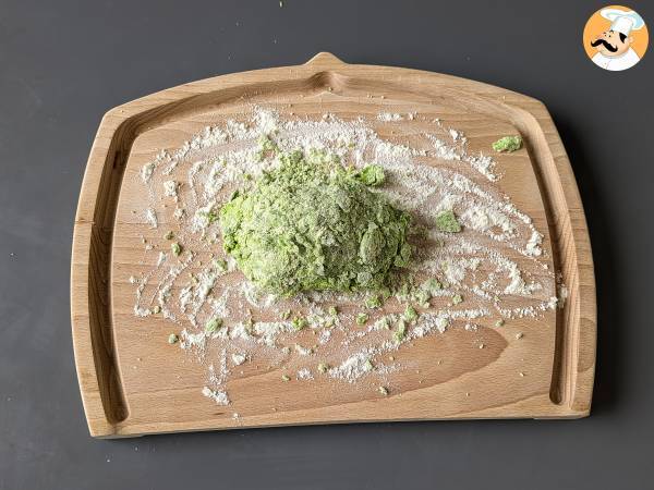 Gnocchi z groszku z sosem grzybowym - Przygotowanie krok 2