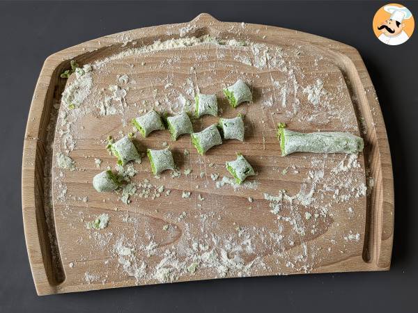 Gnocchi z groszku z sosem grzybowym - Przygotowanie krok 4