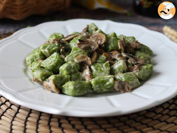 Gnocchi z groszku z sosem grzybowym - Przygotowanie krok 10
