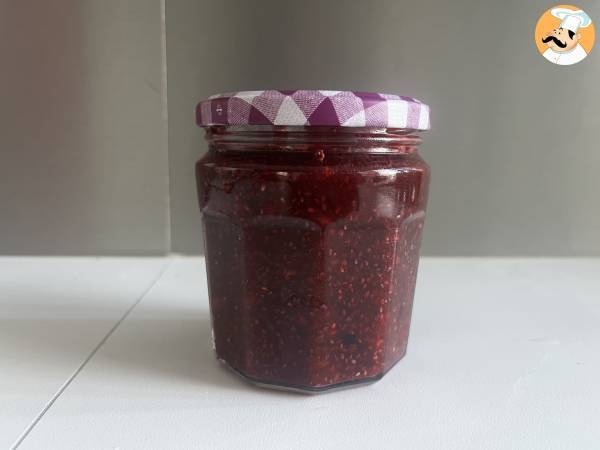 Zdrowy dżem z owoców leśnych i nasion chia - Przygotowanie krok 3