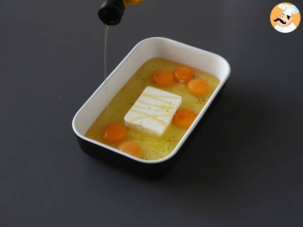 Miękki i bogaty w białko wrap z jajkiem i fetą - Przygotowanie krok 4