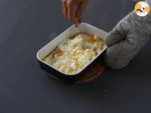 Miękki i bogaty w białko wrap z jajkiem i fetą - Przygotowanie krok 5
