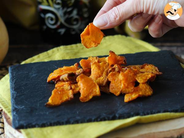 Chipsy dyniowe w frytkownicy powietrznej: lekkie i smaczne - Przygotowanie krok 6