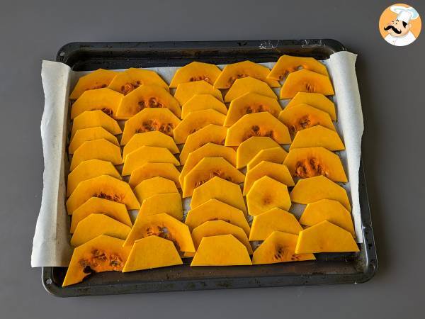 Wegetariańska parmigiana z dyni - Przygotowanie krok 2
