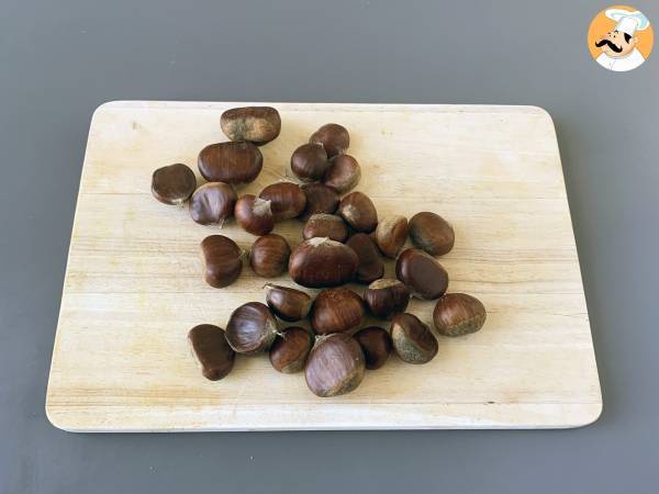 Kasztany pieczone we frytkownicy powietrznej - Przygotowanie krok 1