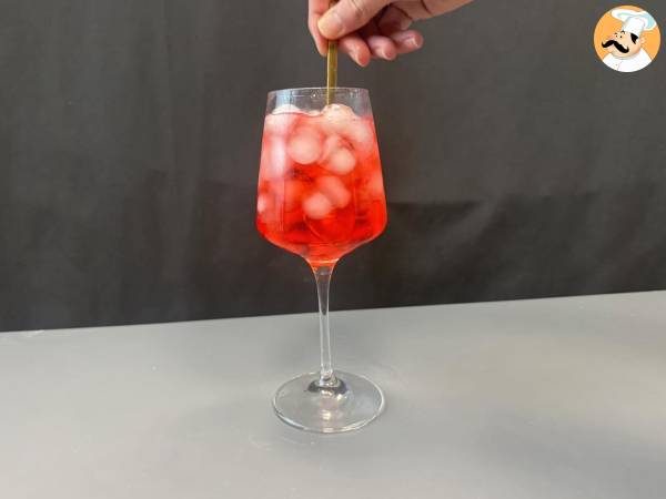 Bezalkoholowy tonik martini, świeży, owocowy koktajl! - Przygotowanie krok 4