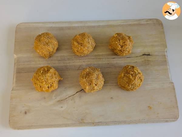 Dyniowe klopsiki w frytkownicy powietrznej - Przygotowanie krok 5