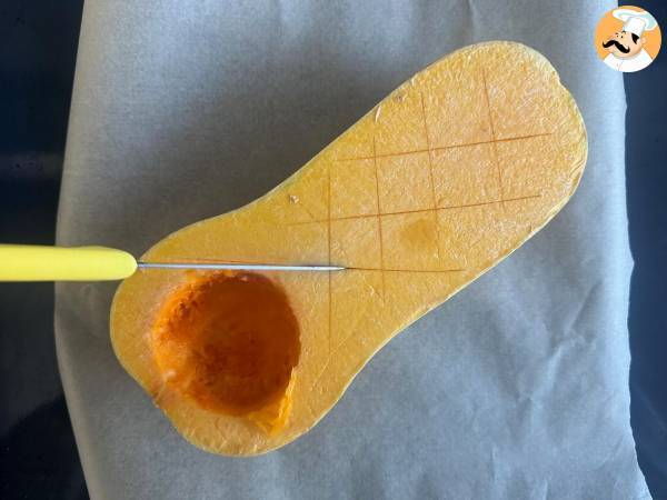 Świeży makaron z butternuta z zaledwie 2 składników - Przygotowanie krok 2