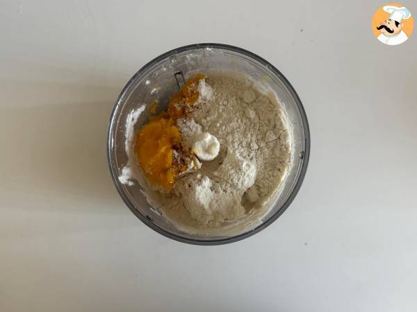 Świeży makaron z butternuta z zaledwie 2 składników - Przygotowanie krok 4