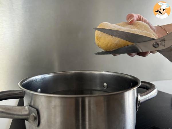 Świeży makaron z butternuta z zaledwie 2 składników - Przygotowanie krok 6