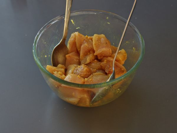 Kebaby z kurczaka i ich sos satay, kulinarna podróż do Azji! - Przygotowanie krok 3