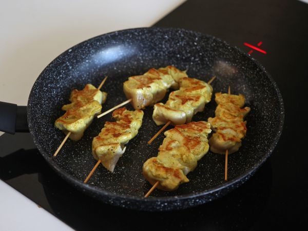 Kebaby z kurczaka i ich sos satay, kulinarna podróż do Azji! - Przygotowanie krok 8