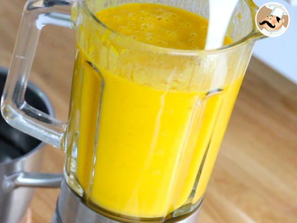 Zupa krem z dyni piżmowej - Przygotowanie krok 5