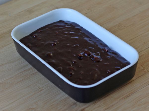 Czekoladowo-orzechowe brownie w frytkownicy powietrznej - Przygotowanie krok 6
