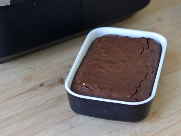 Czekoladowo-orzechowe brownie w frytkownicy powietrznej - Przygotowanie krok 8