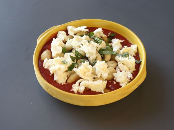 Szybkie i pocieszające zapiekanki z pomidorów i mozzarelli - gnocchi alla sorrentina w piekarniku - Przygotowanie krok 4