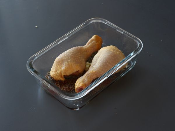 Podudzia z kurczaka marynowane w piekarniku - super szybkie do zrobienia! - Przygotowanie krok 2