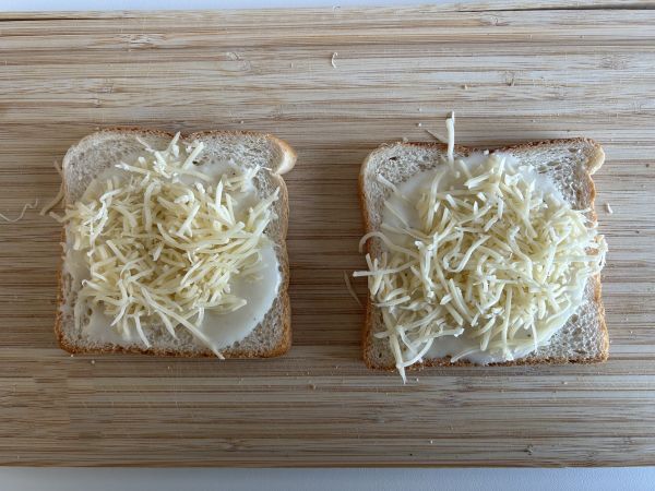 Croque monsieur z frytkownicy powietrznej - Przygotowanie krok 2