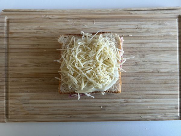 Croque monsieur z frytkownicy powietrznej - Przygotowanie krok 4