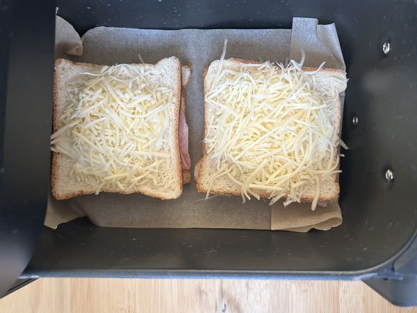 Croque monsieur z frytkownicy powietrznej - Przygotowanie krok 5