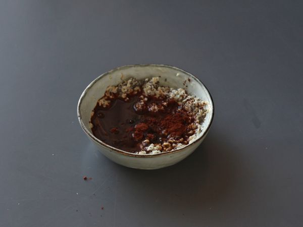 Owsianka na noc o smaku tiramisu - idealne śniadanie z kawą i kakao! - Przygotowanie krok 4