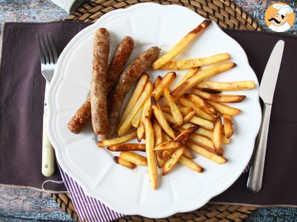 Jak ugotować kiełbaski w frytkownicy powietrznej? - Przygotowanie krok 3