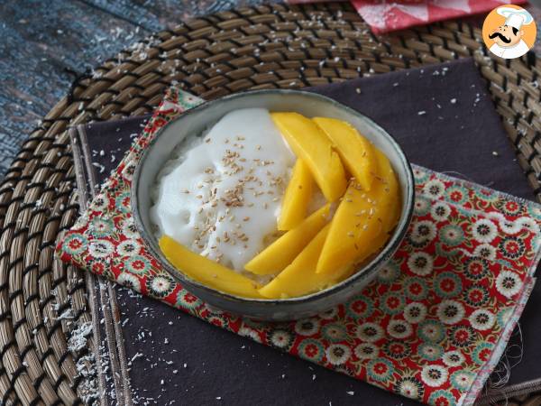 Mango sticky rice, super pocieszający tajski deser - Przygotowanie krok 9