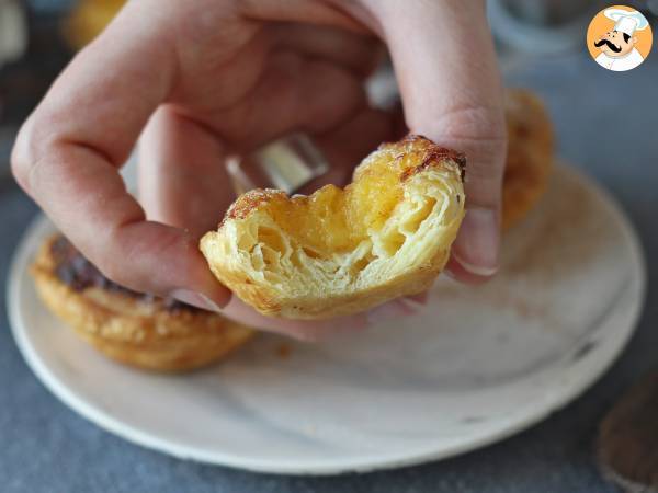 Pastéis de nata we frytkownicy powietrznej. Szybki i łatwy przepis na tradycyjne portugalskie słodycze. - Przygotowanie krok 9